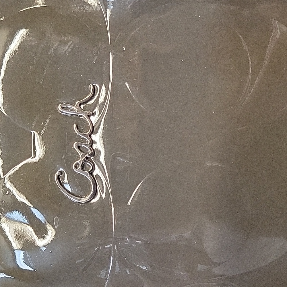 Coach Sage Patent Leather Tote Bag Preloved - Picture 2 of 16